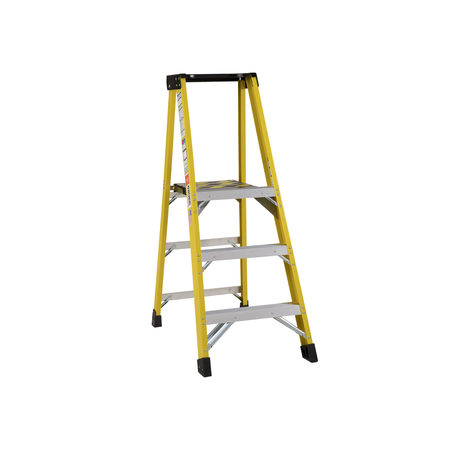 BAUER LADDER 5 ft. Fiberglass Stepladder, 375 lbs. Capacity 35105